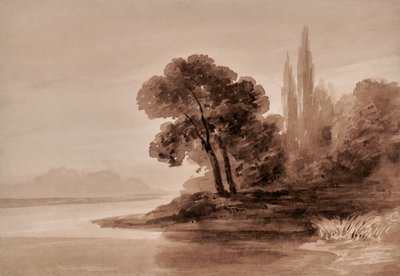 木々のある風景 作： Edward Pretty
