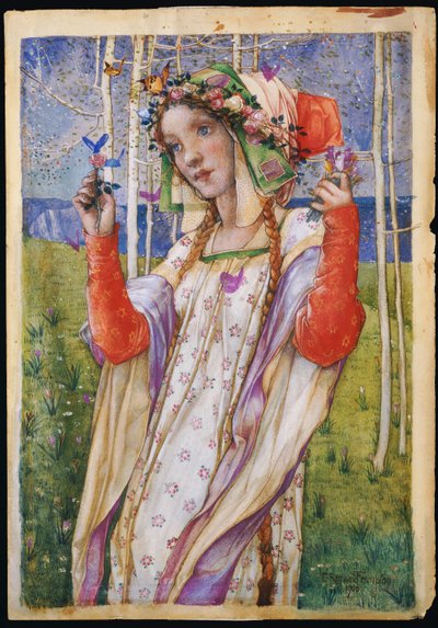 フェアリーランド、1906 作： Edward Reginald Frampton