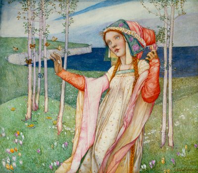 春、1911 作： Edward Reginald Frampton