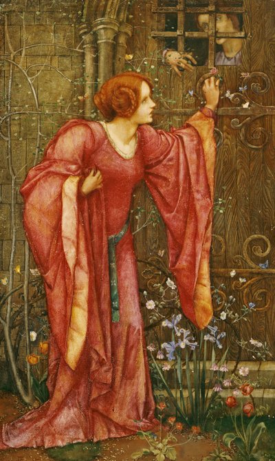 石の壁は刑務所を作りませんし、鉄の棒も檻を作りません」 作： Edward Reginald Frampton