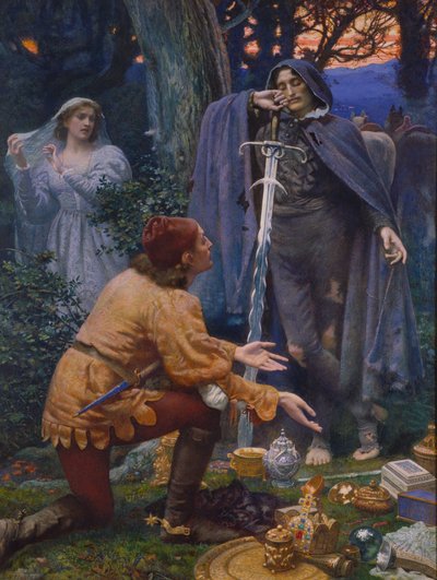 ベルトゥッチョの花嫁、1895年 作： Edward Robert Hughes