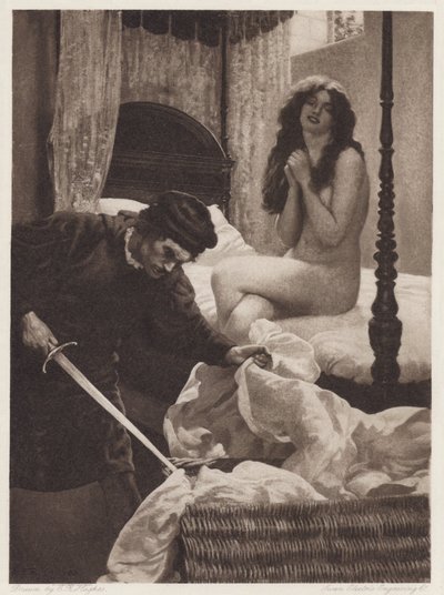 Il Pecorone: Day I, Novel II, A Lesson in Love (リソ) 作： Edward Robert Hughes