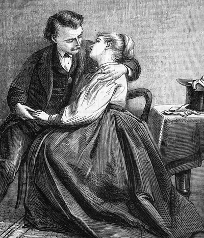 結婚の申し出を受け入れること 作： Edward Robert Hughes