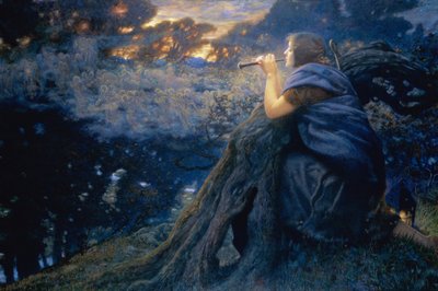 不明な画像 作： Edward Robert Hughes