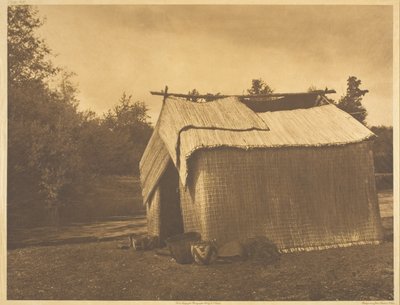 マット ハウス - スココミッシュ 作： Edward S. Curtis