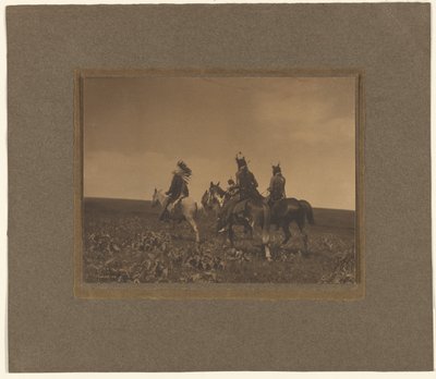 ブル・チーフ、チェスター、ショーティ 作： Edward S. Curtis