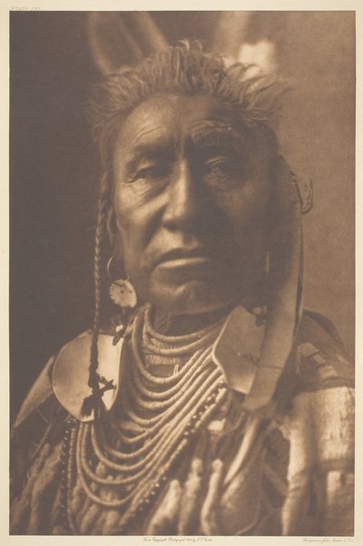 フィッシュショー - アプサロケ 作： Edward S. Curtis