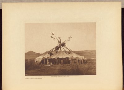 グレイ・ドーン - シャイアン 作： Edward S. Curtis