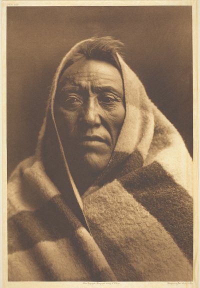 ミドル・カーフ・パイガン 作： Edward S. Curtis