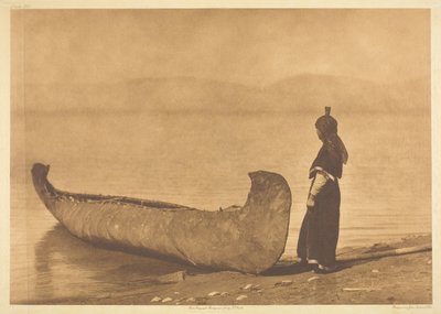 湖のほとりで - くてない 作： Edward S. Curtis