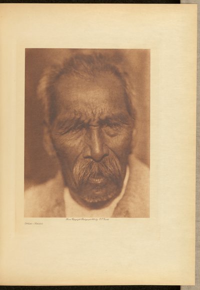 オティラ - マイドゥ 作： Edward S. Curtis
