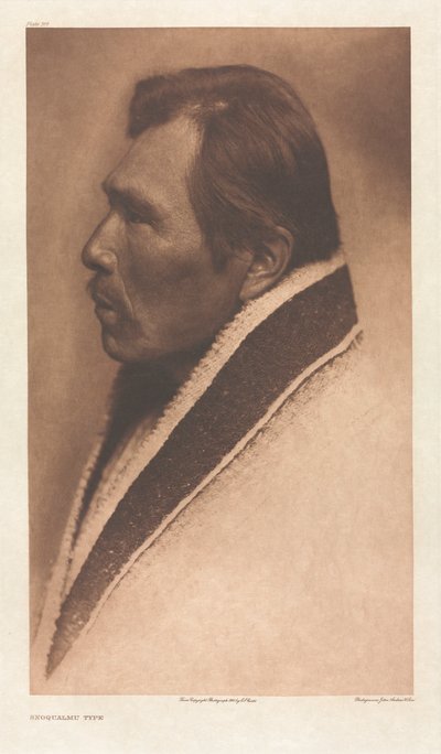ポートフォリオ IX、プレート 319: Snoqualmu タイプ 作： Edward S. Curtis