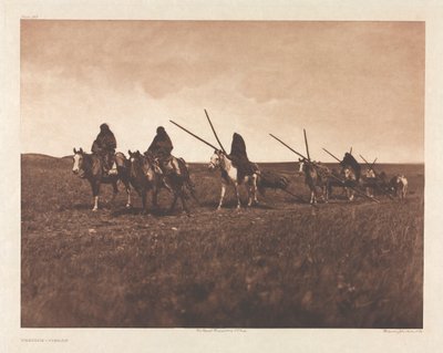 ポートフォリオ VI、プレート 193: Works--Piegan 作： Edward S. Curtis