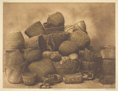 ピュージェット サウンド バスケット 作： Edward S. Curtis