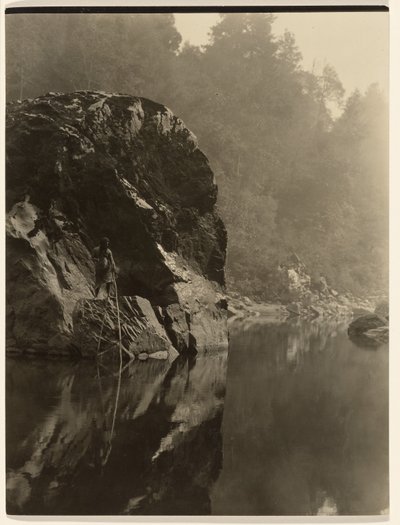 クワイエット・ウォーターズ - ウェッチペック 作： Edward S. Curtis
