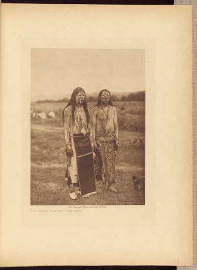 サン・ダンス・プレジャーズ - シャイアン 作： Edward S. Curtis