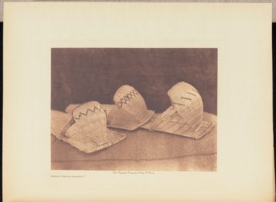 和匠ゆりかごバスケット 作： Edward S. Curtis