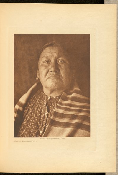 ワコンダの妻 - 音 作： Edward S. Curtis
