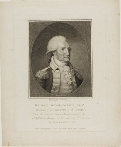 ジョージ・ワシントン 作： Edward Savage