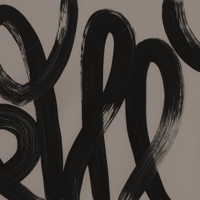ダイナミックなブラックの筆致 作： Edward Selkirk