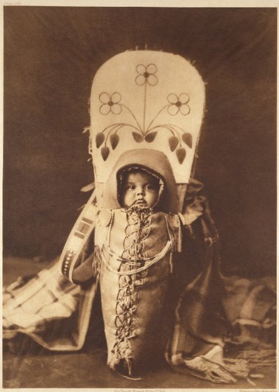 Nez Perce Babe 作： Edward Sheriff (after) Curtis