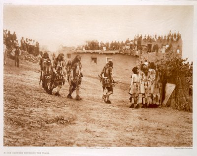 広場に入るスネークダンサー 作： Edward Sheriff (after) Curtis