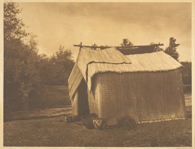 マットハウス - スココミッシュ、1912年。 作： Edward Sheriff Curtis