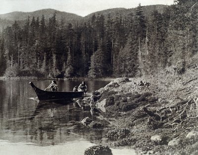 Amerikan intiaanit melomassa nootkan rannalla 作： Edward Sheriff Curtis