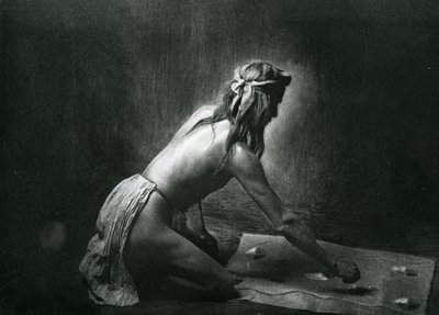 アパッチ・メディシンマン 作： Edward Sheriff Curtis