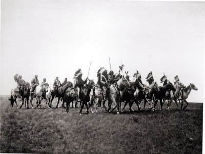 ブリュレ戦争パーティー 作： Edward Sheriff Curtis