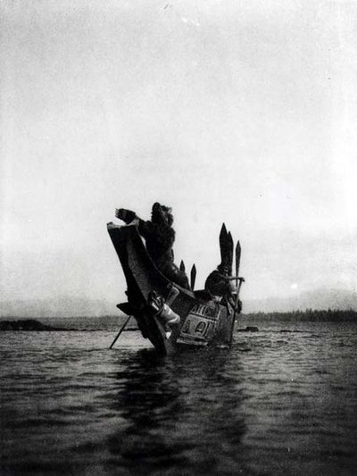 「北米インディアン」より、テナクタクの結婚式のゲスト 作： Edward Sheriff Curtis
