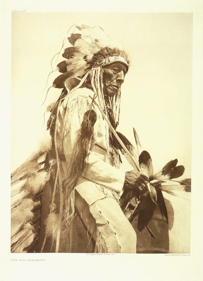 ザ オールド シャイアン 作： Edward Sheriff Curtis