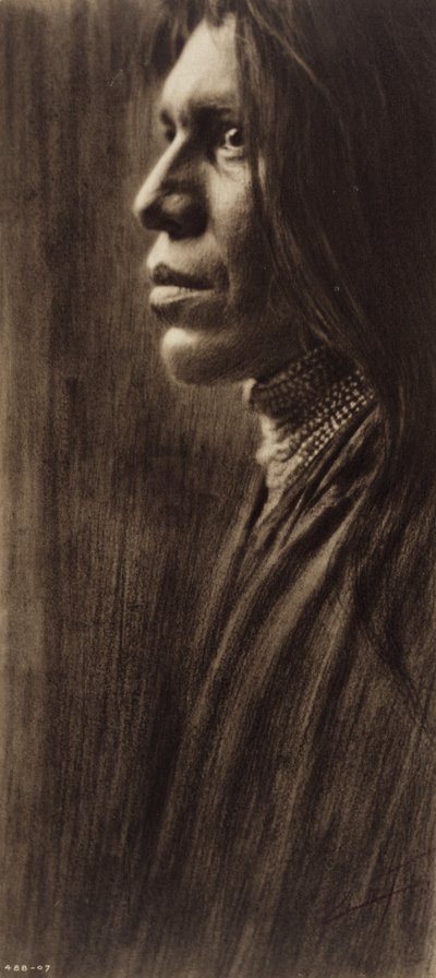 ユマ、c。 1902年（プラチナとゼラチンシルバープリント） 作： Edward Sheriff Curtis