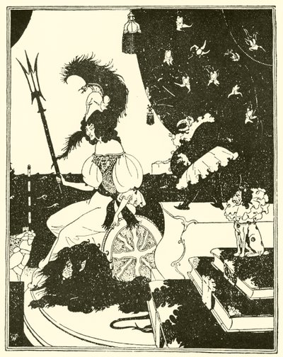 ブリタニアアビアズリー 作： Edward Tennyson Reed