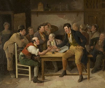 インシーン、1820年頃 作： Edward Villiers Rippingille
