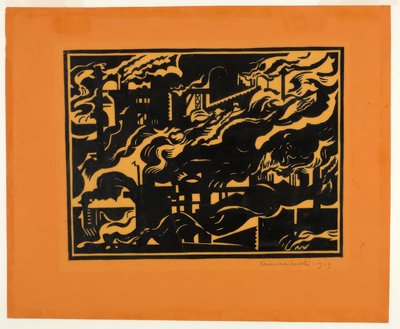 高炉 II 作： Edward Wadsworth