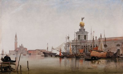 ドガーナディマーレとサンジョルジョマッジョーレビヨンド、1863 作： Edward William Cooke