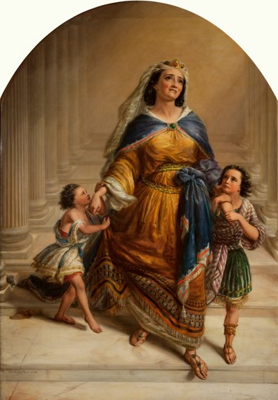 処刑されるヘロデ王の妻マリアムネとその子供たち 作： Edward William John Hopley