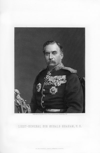 ジェラルドグラハム卿、イギリス中将、1893年。 作： Edward William Stodart