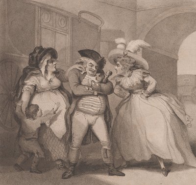 一夫多妻、1787 年 8 月 1 日。 作： Edward Williams