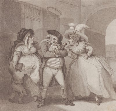 一夫多妻、[1787 年 8 月 1 日]、1802 年 7 月 1 日に再発行。 作： Edward Williams