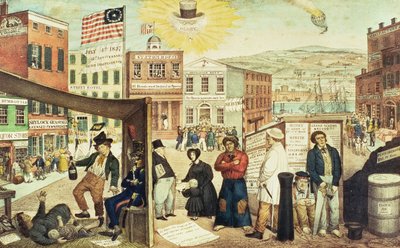 タイムズ、パブ。 HRロバートソン、ニューヨーク、1837 作： Edward Williams Clay