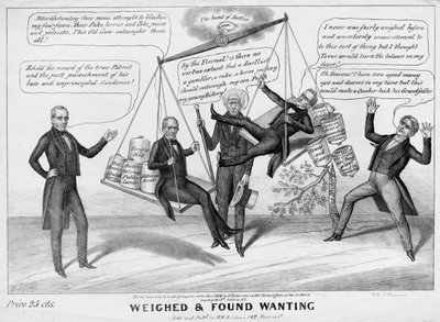 1844年、ニューヨーク州HRロビンソン発行の欲求不満の発見 作： Edward Williams Clay