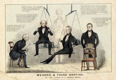 1844年、ニューヨーク州HRロビンソン発行の欲求不満の発見 作： Edward Williams Clay