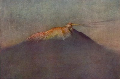 エレバス山、1911年、1913年 作： Charles Edward Wilson