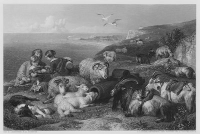 ヴァーノンギャラリーの絵からの平和（彫刻 作： Edwin (after) Landseer