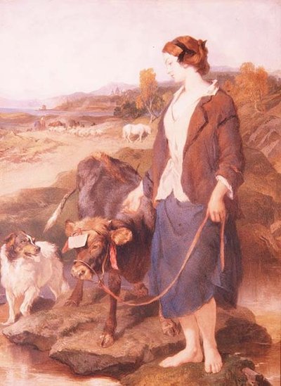 賞品の子牛 作： Edwin (after) Landseer