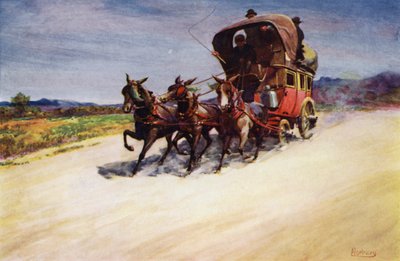 コルシカ島勤勉さ（カラーリトグラフ 作： Edwin Arthur Norbury