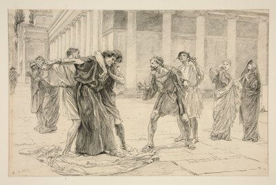 アドリアナ: 作： Edwin Austin Abbey