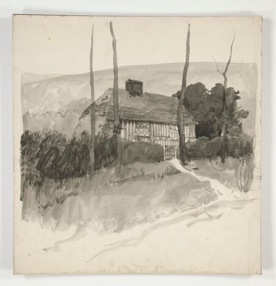 建築研究 作： Edwin Austin Abbey
